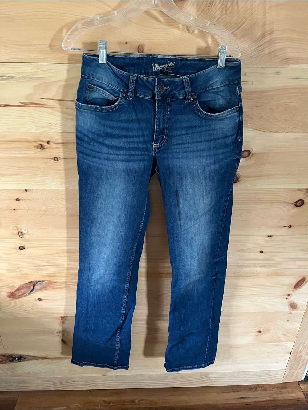 Wrangler Women’s Dark Blue Bootcut Jeans Size 11x36